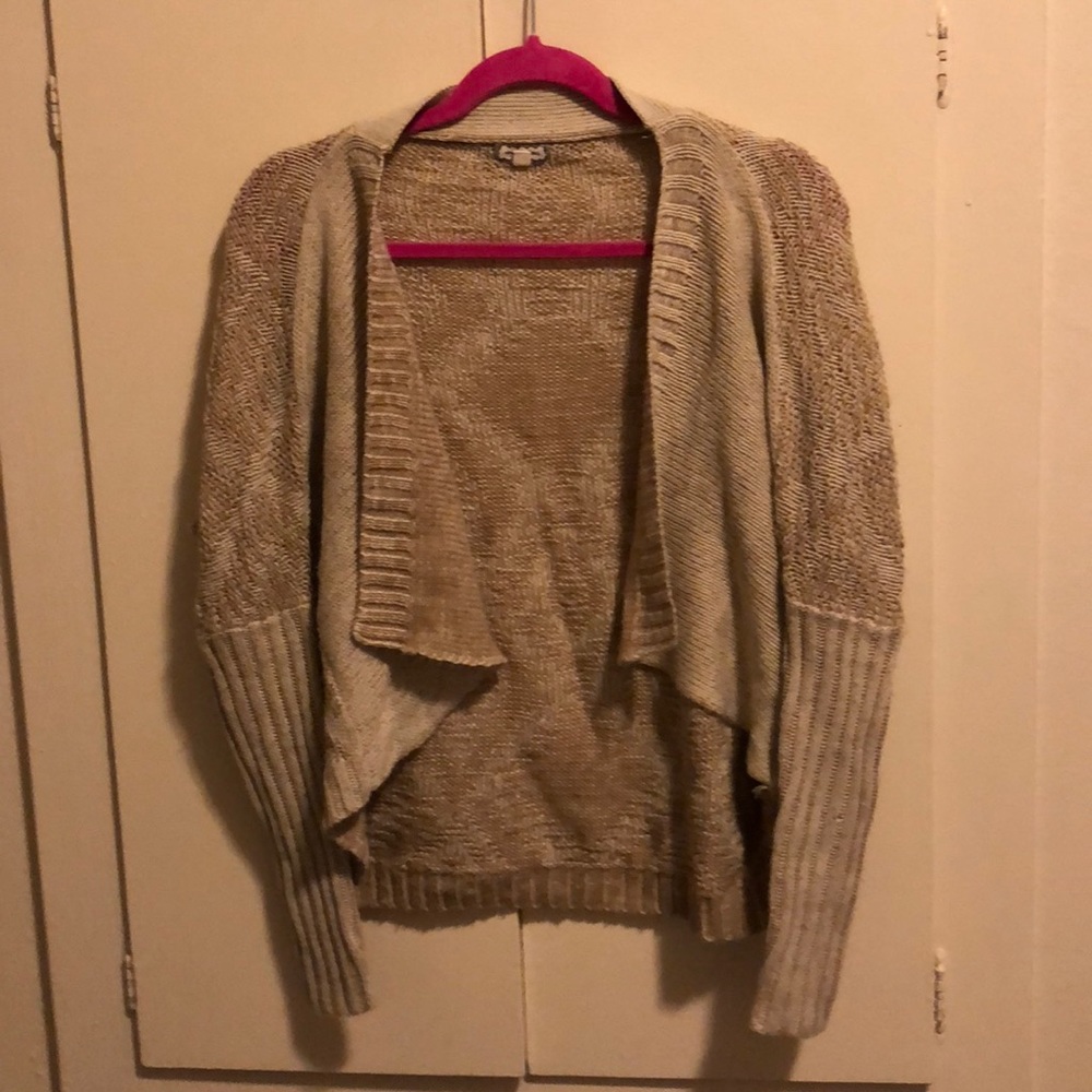 Cream cardigan